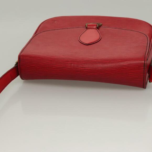 LOUIS VUITTON Epi Saint Cloud GM Shoulder Bag Red M52197 - Picture 6 of 16